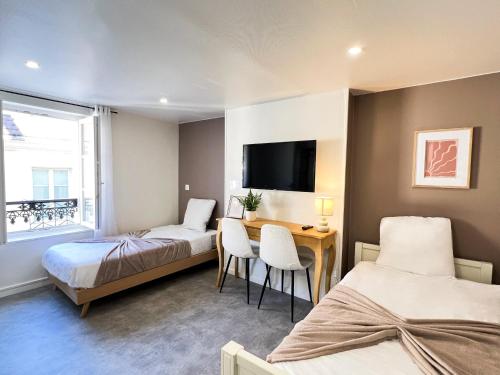 Studio B4 - Centre-Ville Meaux - Proche Disneyland