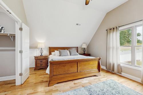 Cama o camas de una habitación en Panoramic Perch