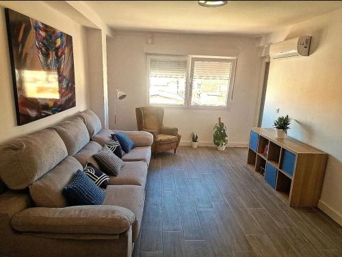 Zona de estar de Habitación BNB cama doble