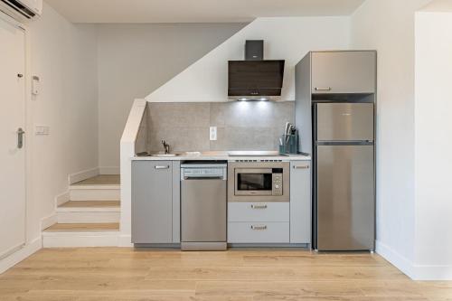 Køkken eller tekøkken på Playa Marina