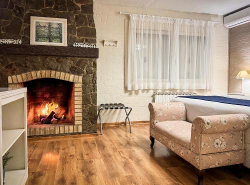 Ruang duduk di Petit Hotel Provence Gramado