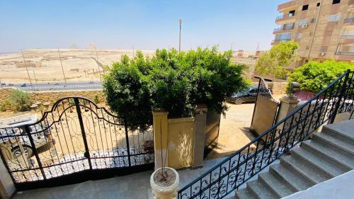 Balcon ou terrasse dans l'établissement Triangle Pyramids Boutique