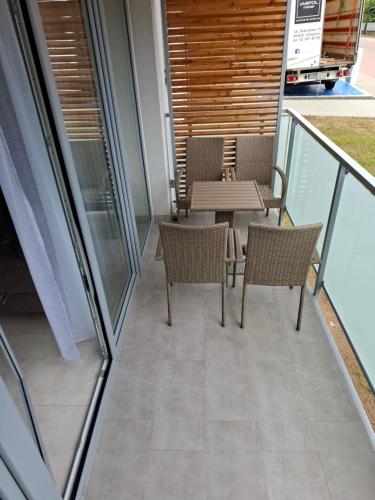 Μπαλκόνι ή βεράντα στο Apartament Wanda
