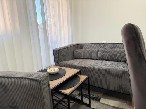 Χώρος καθιστικού στο Maribelle Apartments