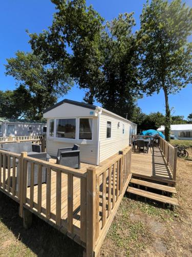 Charmant Mobil-home 3 chambres de Valérie et Hermann Camping 4 étoiles