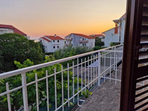 Balkoni atau teres di Apartment Rustical