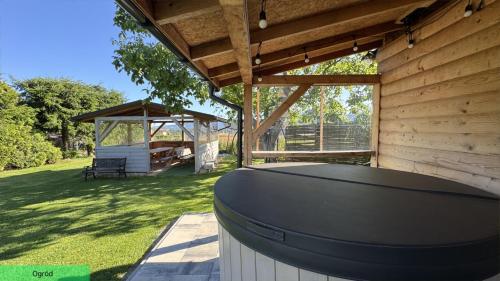 Apartament Słoneczna Dolina Magurki bania jacuzzi balia ogrodowa Szczyrk