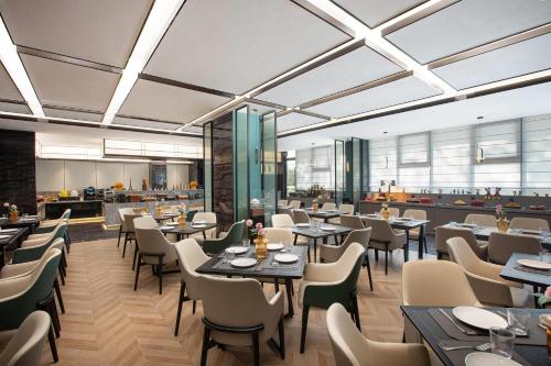 Εστιατόριο ή άλλο μέρος για φαγητό στο Wyndham Garden Shanghai Pudong