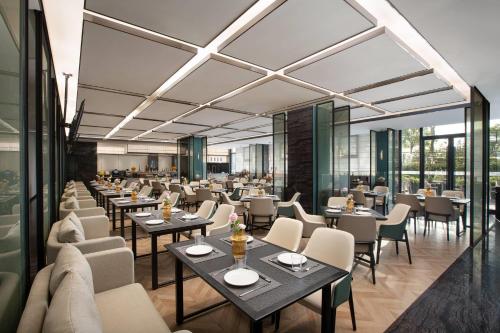 Χώρος καθιστικού στο Wyndham Garden Shanghai Pudong