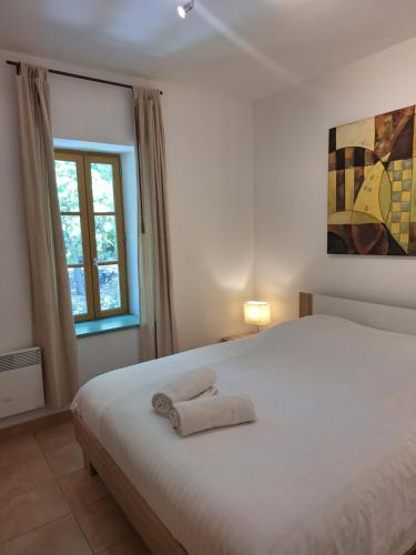 Katil atau katil-katil dalam bilik di Le Relais De Pigasse
