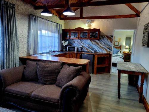 Zona de estar de Sandstone Escape Guesthouse