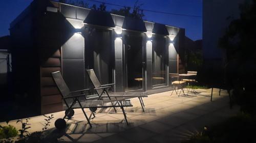 Glamping Pod meruňkamiにあるパティオまたは屋外エリア