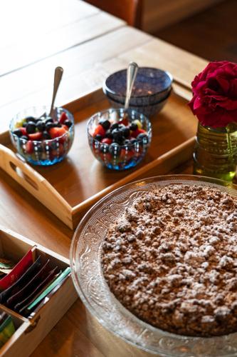 Mad på lejlighedshotellet eller i nærheden