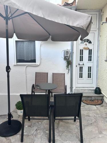 Patio nebo venkovní prostory v ubytování VintageVibes