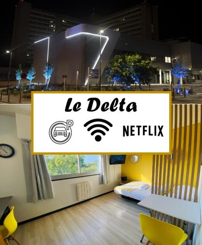 Le Delta - Centre CHU - parking privé - Netflix
