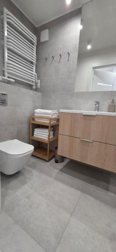 Ένα μπάνιο στο Apartament Zabawa