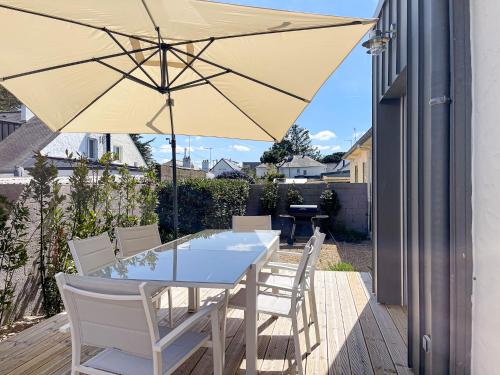 Balkón nebo terasa v ubytování Calme et charme en famille, Côte Sauvage