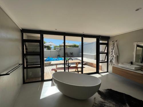 Koupelna v ubytování Villa Victoria