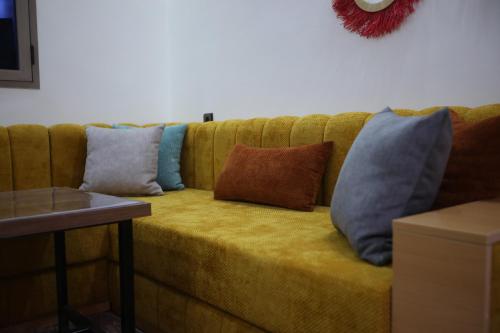 Χώρος καθιστικού στο tourist apartments