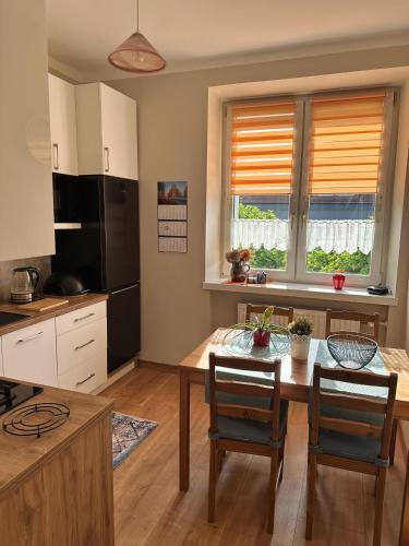 Dapur atau dapur kecil di Apartament Marysia