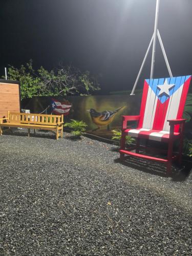Κήπος έξω από το Villa Mi casita el paraiso costero