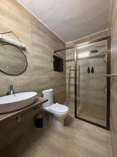 Et badeværelse på Villa Kaya