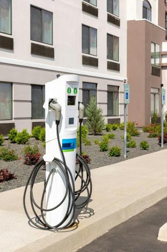 a parking meter on the side of a street at Fairfield by Marriott Inn & Suites Spokane Airport in Spokane