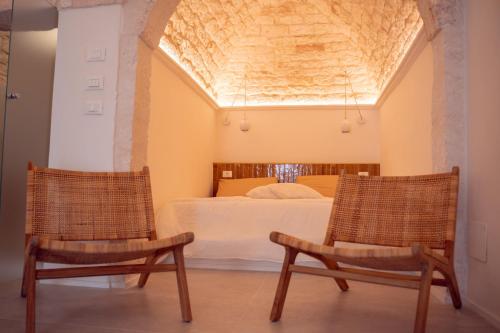 Posezení v ubytování Suite Sophia - Central Ostuni