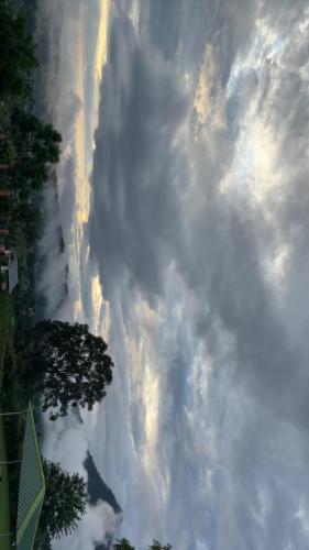 a view of a cloud formation in the sky at Squirrel snuggle2 in Kota Bāgh
