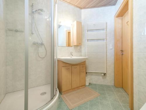 Kúpeľňa v ubytovaní Bichl Viehofen