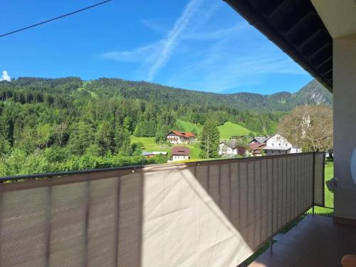 a view from the balcony of a house at Jukbichl in Laas