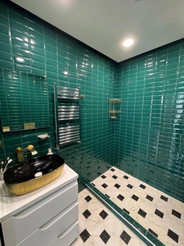 Ένα μπάνιο στο Zayon Guest house