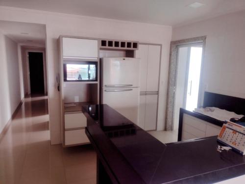 Dapur atau dapur kecil di Residencial Silva Barreto