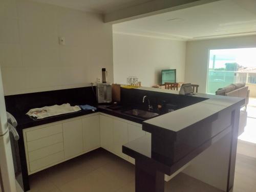 Dapur atau dapur kecil di Residencial Silva Barreto