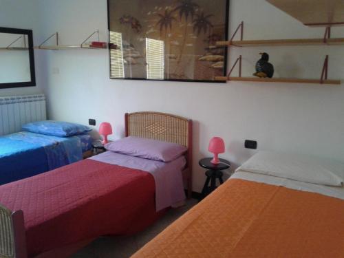 A bed or beds in a room at One M