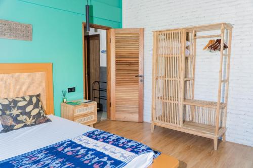 Cama o camas de una habitación en Mantra Yoga Homestay