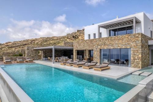 Astounding Mykonos Villa 6 Bedrooms Villa Brandy Private Infinity Pool