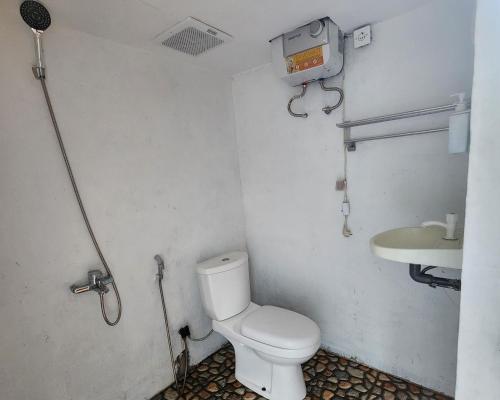 Et badeværelse på Takamas Resort