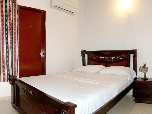 Katil atau katil-katil dalam bilik di Hotel Casa Vieja