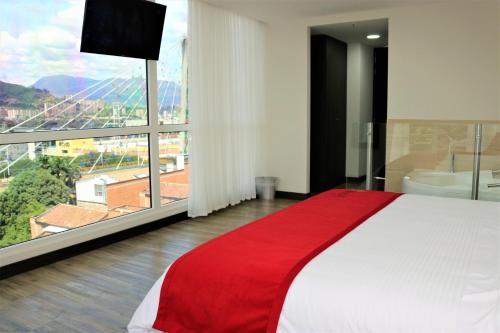 Arame Hotelにあるベッド