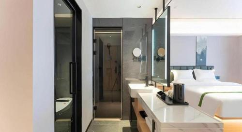 Bagno di GreenTree Inn Jinan West Station Exhibition Center