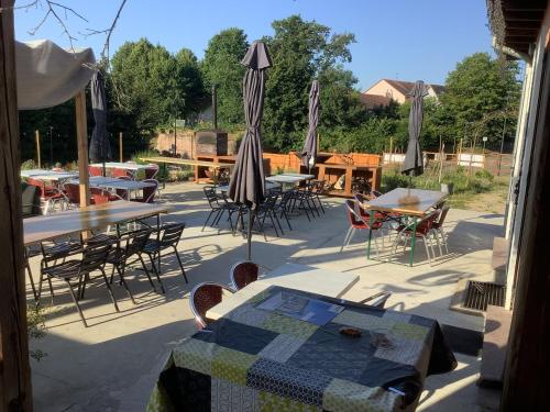 Restaurace v ubytování Domaine des Trois Sorciers