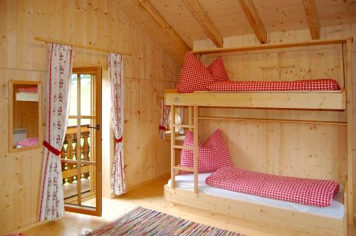 Posteľ alebo postele v izbe v ubytovaní Chalet Steinerner Meerblick
