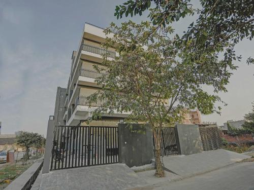 Bygningen som hotellet ligger i