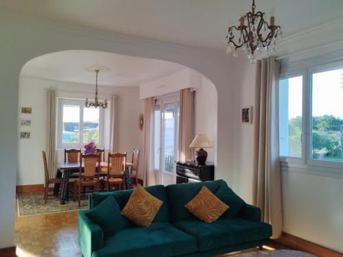 Posedenie v ubytovaní La Haute Maison - Merrien - GR34 - vue sur mer