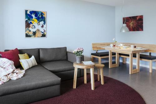 Et opholdsområde på Meerblick Lemkenhafen – Ferienwohnung