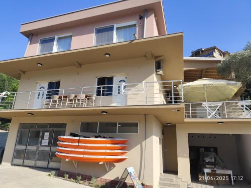 Балкон или терраса в Verige Apartments