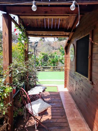 Κήπος έξω από το Finca Don Pedro