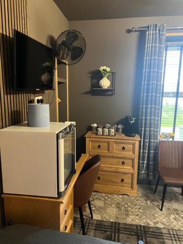 Una cocina o cocineta en Glendagreet