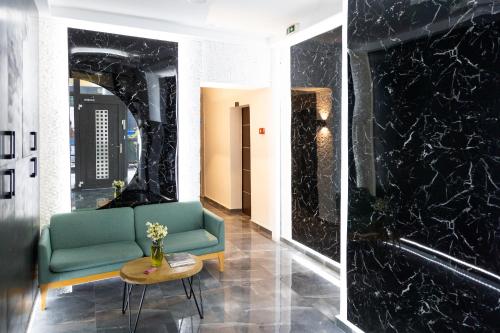 Zona de estar de Limani Comfort Rooms